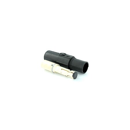 Leviton Electrical Connector Assembly 22 Series Male Conn Crimped Blk 22L23-E